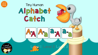 How to cancel & delete Tiny Human Alphabet Catch from iphone & ipad 1