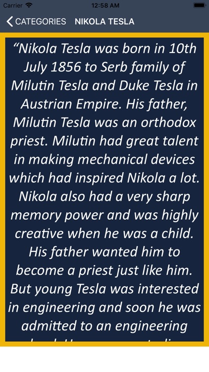 Nikola Tesla Wisdom screenshot-4