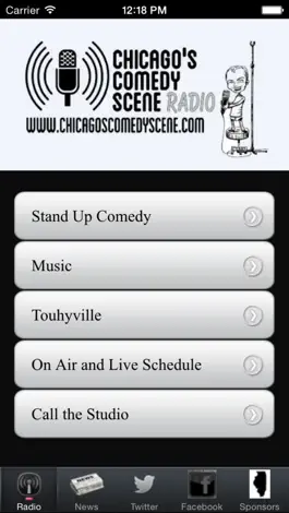 Game screenshot Chicago's Comedy Scene Radio apk