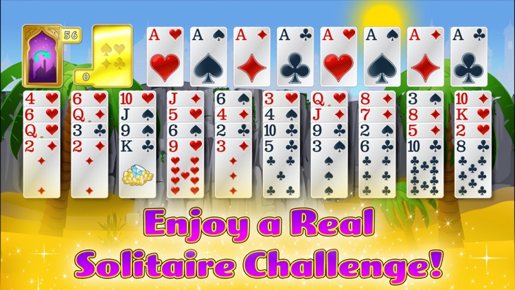 Forty Thieves Solitaire Gold screenshot-0