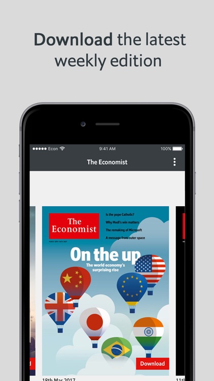 The Economist weekly issue(EU)