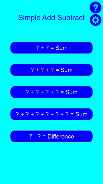 Simple Add Subtract