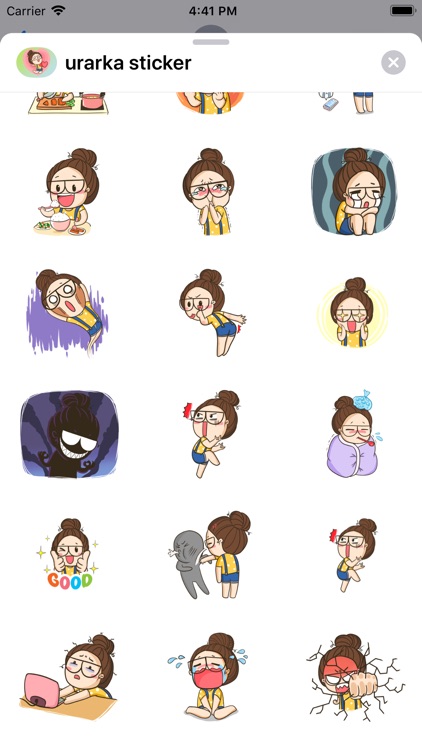 Silly uraraka stickers