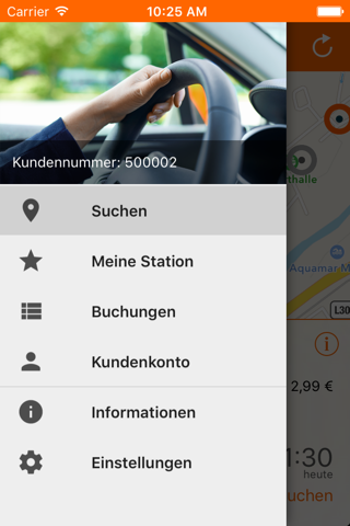 scouter Carsharing screenshot 2