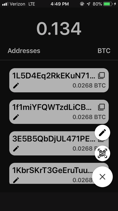 Bitcoin Address Tracker screenshot 2
