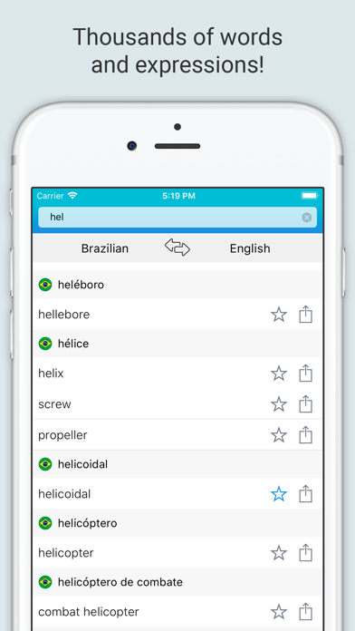 English Brazilian Dictionary + screenshot 2