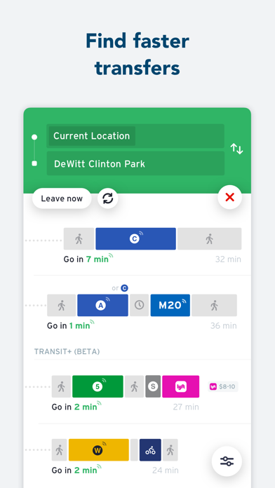 Transit App screenshot