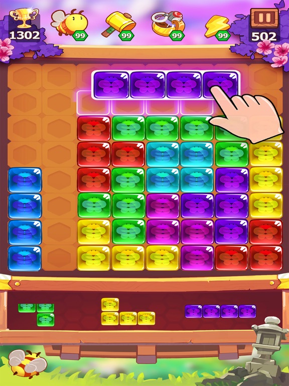 Honey bee: Block Puzzle screenshot 2