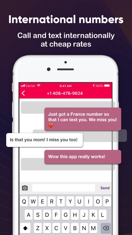 Phoner Texting Phone Number screenshot-5