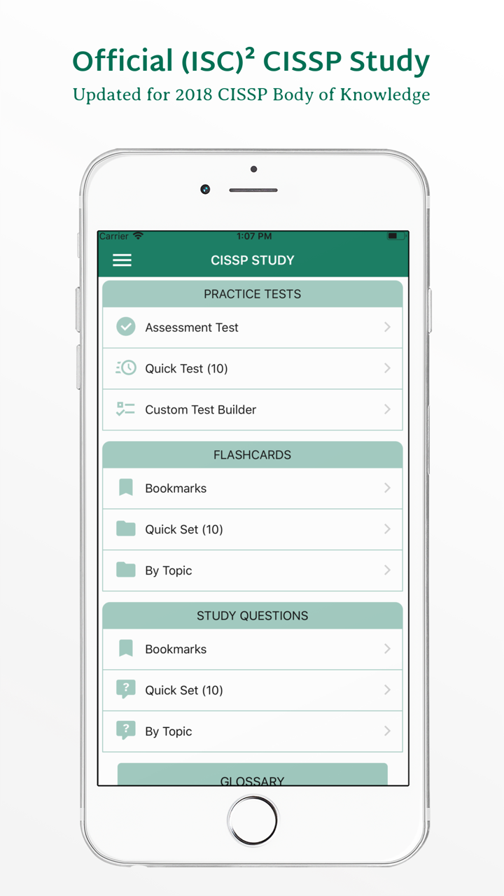 Official (ISC)² CISSP Study screenshot 1