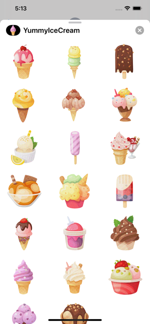 Yummy Ice Cream - Glittered(圖1)-速報App