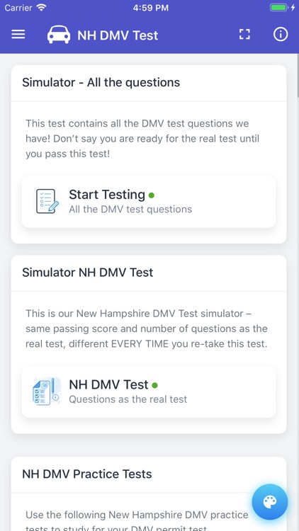 New Hampshire DMV Test