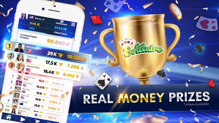 Solitaire: Play For Real Money