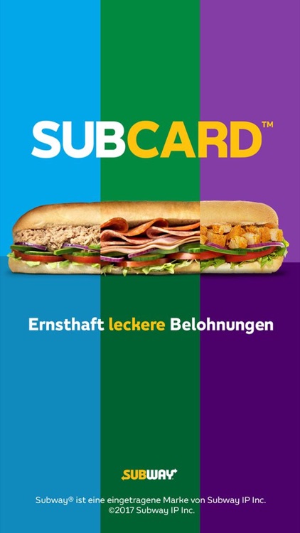 SUBWAY® SUBCARD™