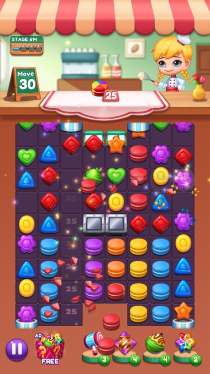 Sweet Candy POP Match 3 Puzzle screenshot-4