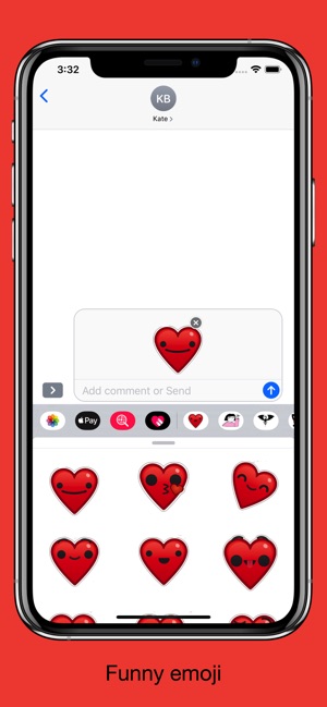 Heart - Emoji stickers(圖3)-速報App