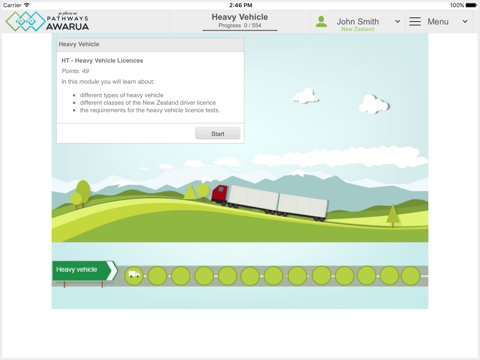 Pathways Awarua: Heavy Vehicle screenshot 2