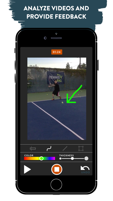 TennisPAL Coach screenshot 2