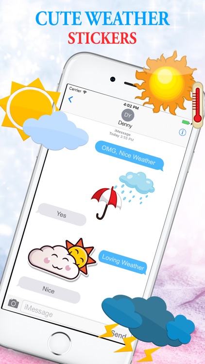 Lovely Weather Stickers screenshot-3