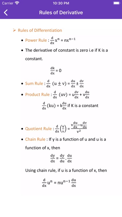 All Calculus Formulas screenshot-4