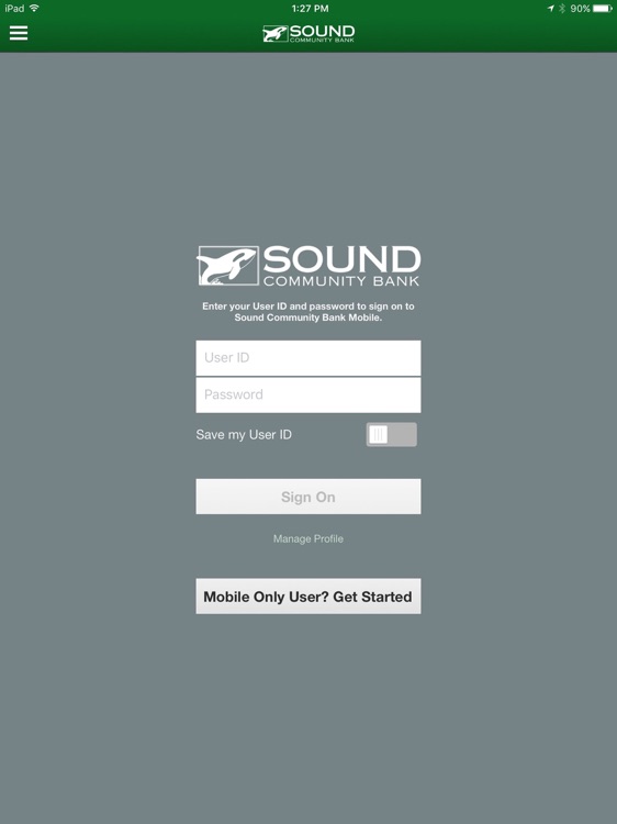 Sound Community Bank for iPad