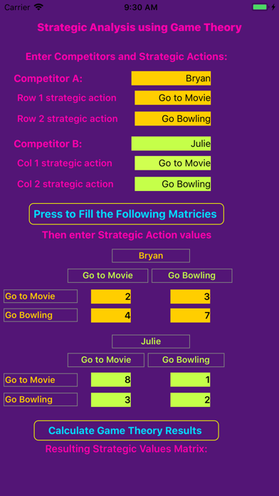 How to cancel & delete Game Theory Strategic Analysis from iphone & ipad 1