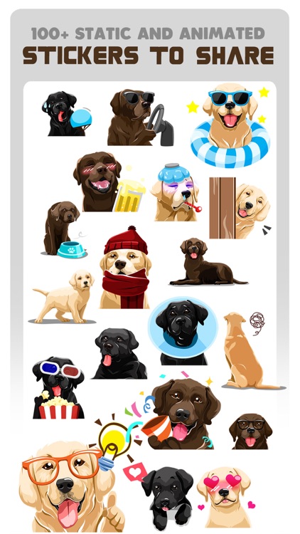 Labrador Retriever Dog Emojis