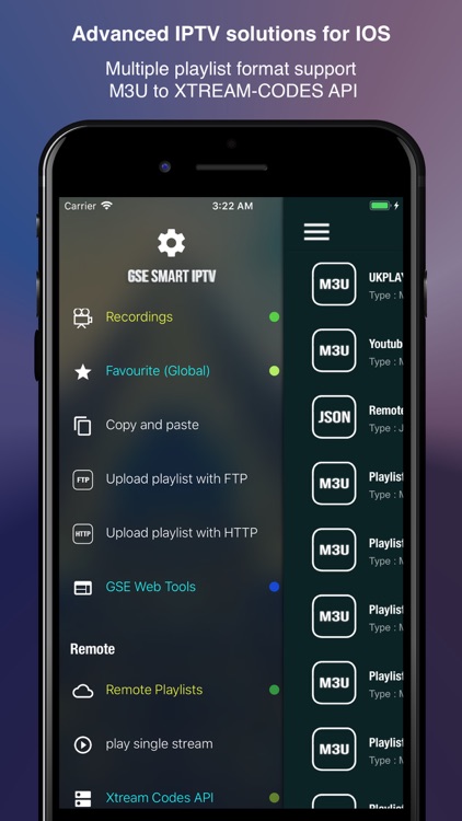 GSE Smart IPTV Player Live TV en App Store