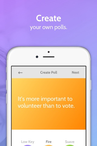 OpinionUP: Vote & Debate Polls screenshot 3