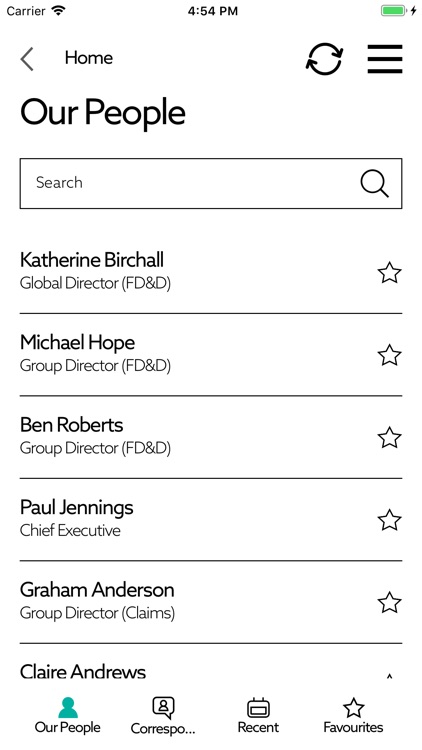 North P&I Club Contacts App