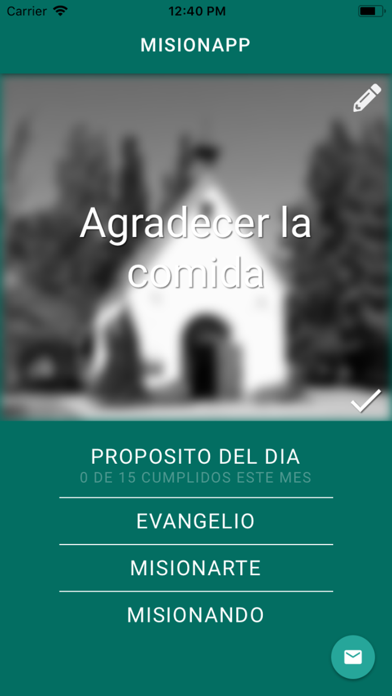 MisionApp screenshot 2