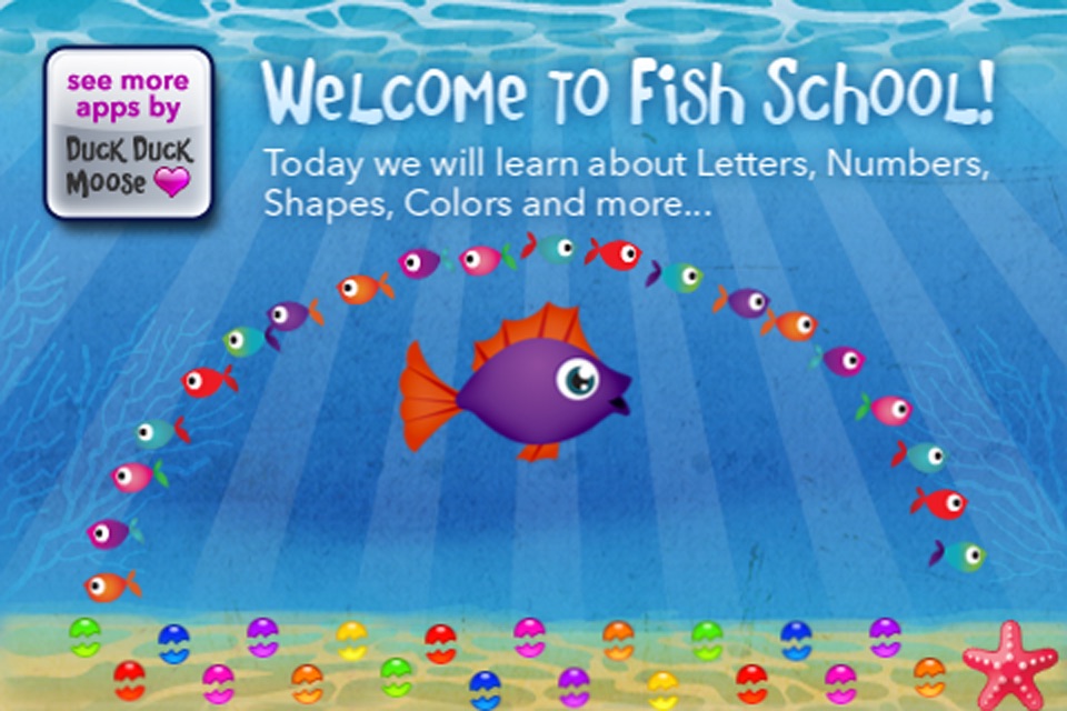 Fish School - 123 ABC for Kids screenshot 2