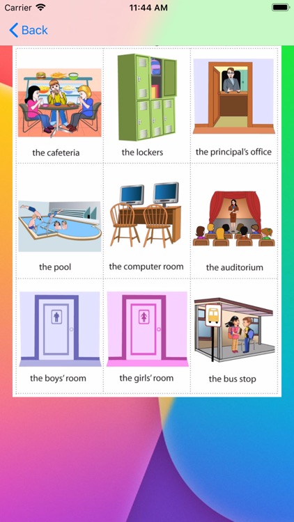 Learn school words screenshot-4