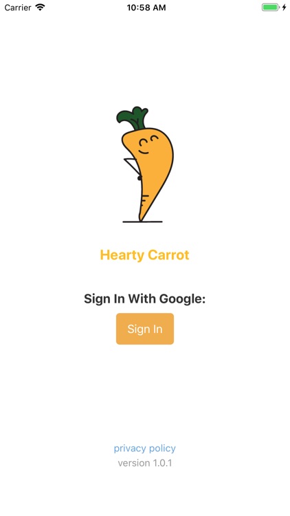 Hearty Carrot