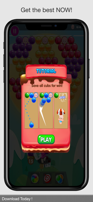 Bubble Shooter Rescue Babies(圖4)-速報App