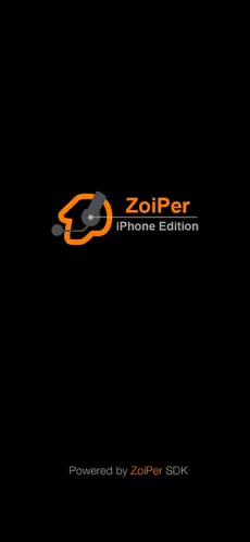 Snímek 1 Zoiper Lite voip soft phone iphone