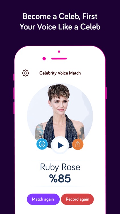Celebrity Voice Match