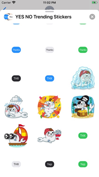 YES NO Trending Stickers screenshot-7