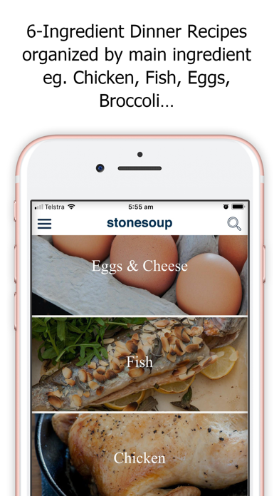 How to cancel & delete Stonesoup: 6-Ingredient Dinner from iphone & ipad 1