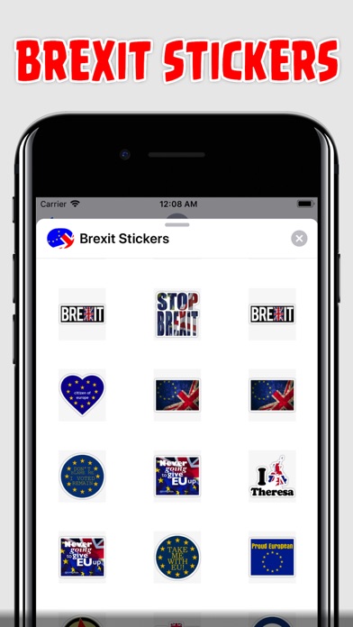 Brexit Stickers screenshot 4