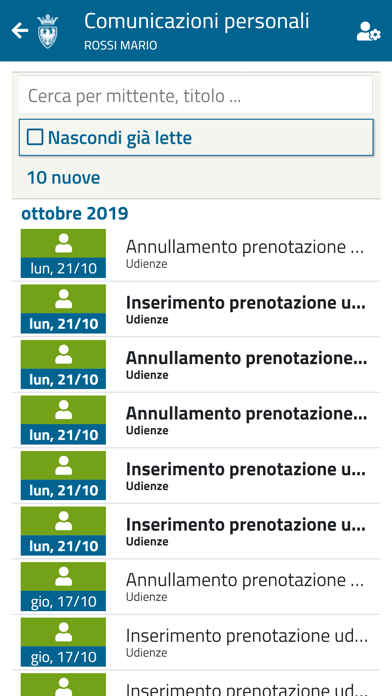 ISIApp Famiglia screenshot 2