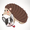 Animated Dog & Hedgehog