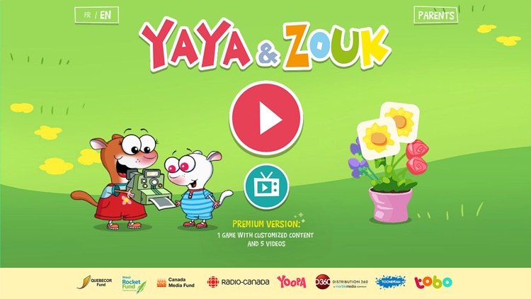 YaYa and Zouk: Pairs Game