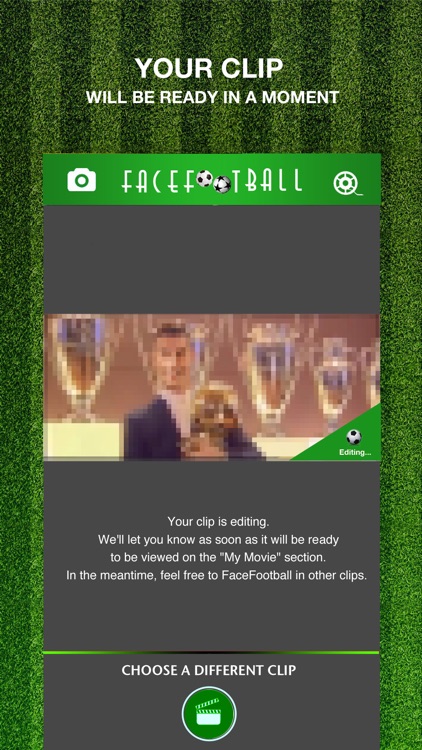FaceFootball App