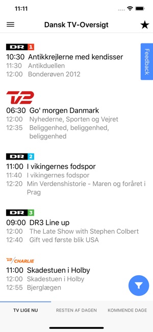 Dansk TV-Oversigt(圖1)-速報App