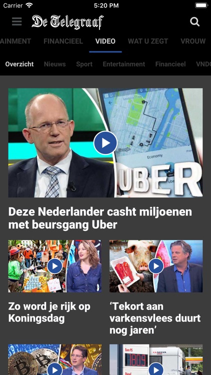 De Telegraaf nieuws screenshot-4