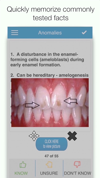 ADAT Dental Anatomy Cram Cards screenshot-0