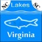 Best Fishing Lakes and Species application for Virginia, West Virginia, North Carolina and South Carolina Lakes