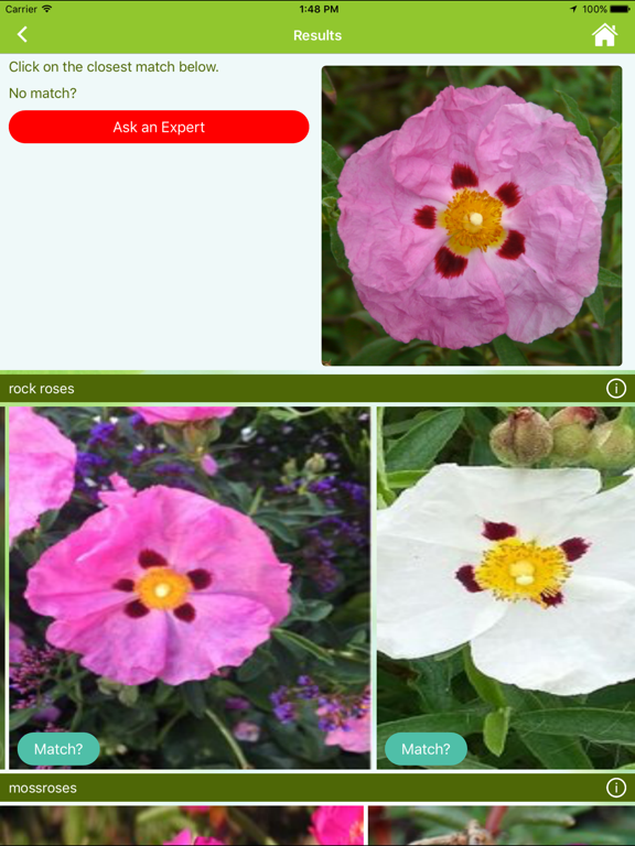 Garden Answers Plant Id screenshot