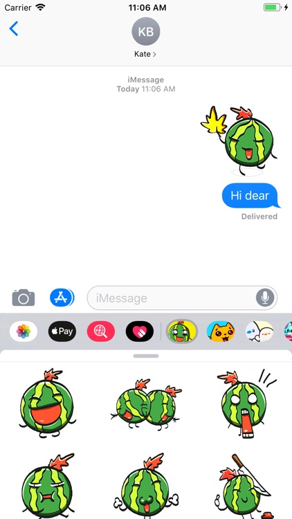 watermelon sticker